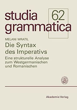 portada Die Syntax des Imperativs (in German)