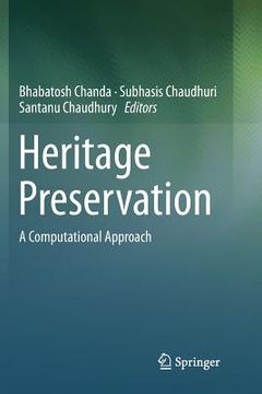 portada Heritage Preservation: A Computational Approach (en Inglés)