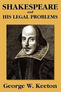 portada shakespeare and his legal problems (en Inglés)