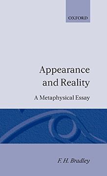 portada Appearance and Reality (in English)
