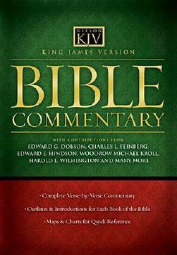 portada king james version bible commentary (en Inglés)