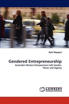 portada gendered entrepreneurship (en Inglés)