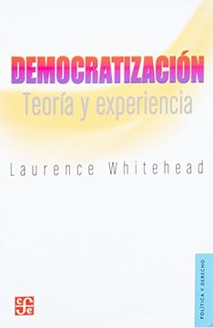 portada Democratización. Teoría y Experiencia (in Spanish)