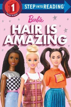 portada Hair is Amazing (Barbie): A Book About Diversity (Step Into Reading) (en Inglés)