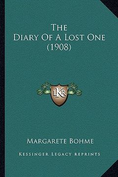 portada the diary of a lost one (1908) (en Inglés)