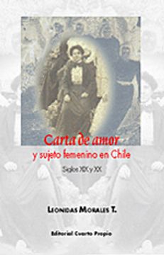 portada carta de amor y sujeto femenino en chile