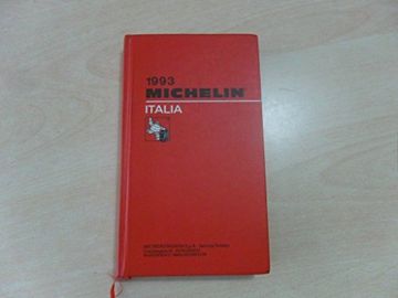 portada Italia 1993: Italy (Michelin red Hotel & Restaurant Guides)