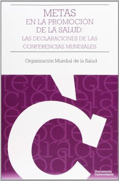 portada Metas En La Promoción De La Salud (Càtedra Promoció de la Salut) (in Spanish)