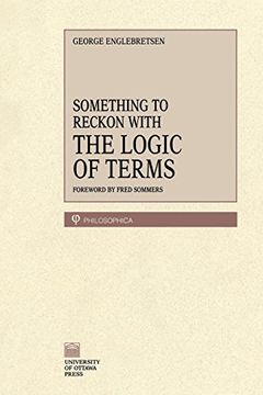 portada Something to Reckon With: The Logic of Terms (Philosophica) (en Inglés)