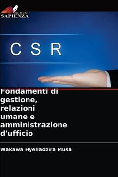 portada Fondamenti di gestione, relazioni umane e amministrazione d'ufficio (in Italian)