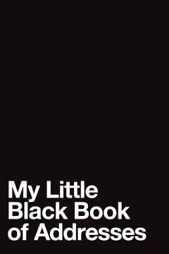 portada My Little Black Book of Addresses