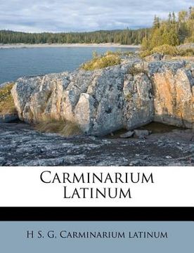 portada carminarium latinum (en Inglés)