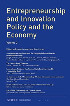 portada Entrepreneurship and Innovation Policy and the Economy: Volume 2 (Volume 2) (Nber-Entrepreneurship and Innovation Policy and the Economy) (en Inglés)