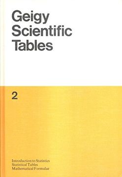 portada Geigy Scientific Tables, Vol. 2: Introduction to Statistics Statistical Tables Mathematical Formulae (en Inglés)