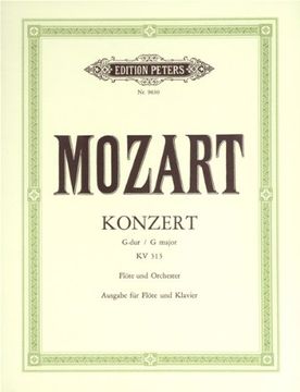 portada Flute Concerto No. 1 in G K313 (285c) (Edition for Flute and Piano) (en Inglés)