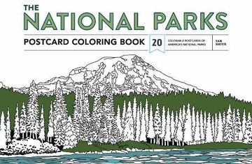 portada The National Parks Postcard Coloring Book