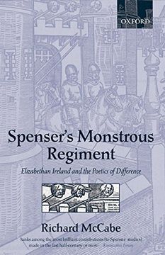 portada Spenser's Monstrous Regiment: Elizabethan Ireland and the Poetics of Difference (in English)