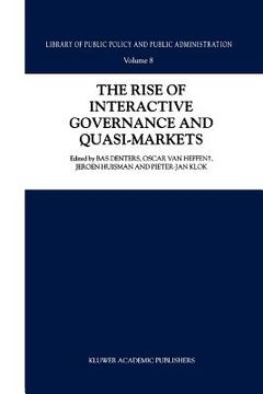 portada the rise of interactive governance and quasi-markets (in English)