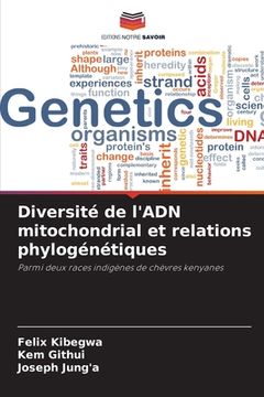 portada Diversité de l'ADN mitochondrial et relations phylogénétiques (en Francés)