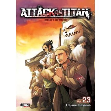 portada 23. Attack on Titan