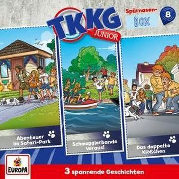 portada Tkkg Junior - Spürnasenbox Folgen 22-24
