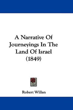 portada a narrative of journeyings in the land of israel (1849) (en Inglés)