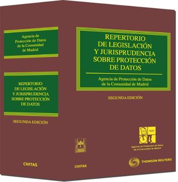 portada Repertorio de Legislación y Jurisprudencia sobre protección de datos (Códigos)