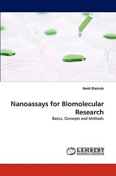 portada nanoassays for biomolecular research (en Inglés)