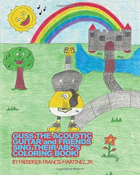 portada Guss The Acoutic Guitar And Friends Sing Their ABC's Coloring Book