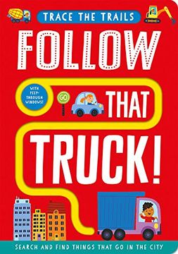 portada Follow That Truck! (Trace the Trails) (in English)