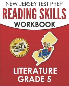 portada NEW JERSEY TEST PREP Reading Skills Workbook Literature Grade 5: Preparation for the NJSLA-ELA (en Inglés)