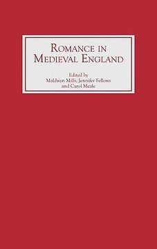 portada romance in medieval england (en Inglés)