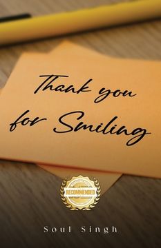 portada Thank you for Smiling (en Inglés)