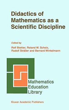 portada didactics of mathematics as a scientific discipline (en Inglés)