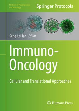 portada Immuno-Oncology: Cellular and Translational Approaches (in English)