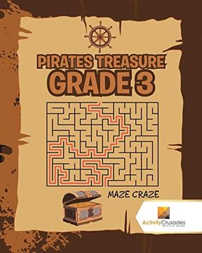 portada Pirates Treasure Grade 3: Maze Craze (in English)