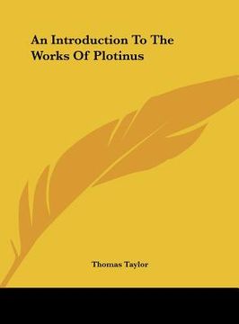 portada an introduction to the works of plotinus