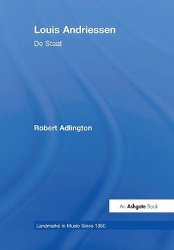 portada Louis Andriessen: de Staat (en Inglés)