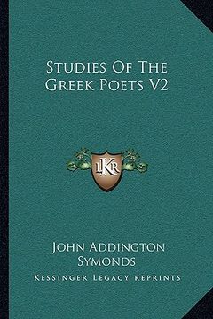 portada studies of the greek poets v2