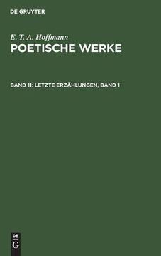 portada Letzte Erzählungen, Band 1 (in German)