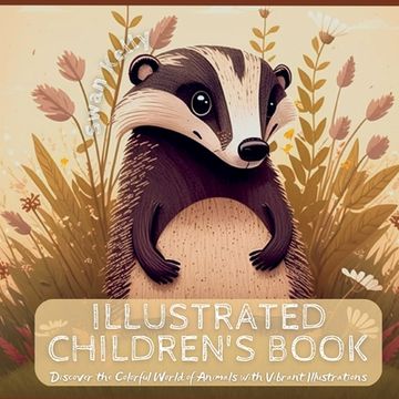 portada Illustrated Children's Book: Discover the Colorful World of Animals With Vibrant Illustrations (en Inglés)