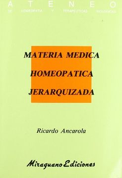 portada Materia Médica Homeopática Jerarquizada