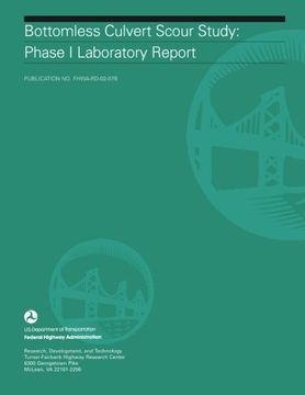 portada Bottomless Culvert Scour Study: Phase I Laboratory Report