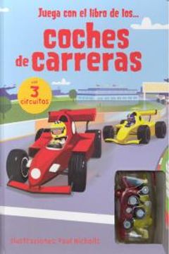 portada coches de carreras (juega con el libro de los....) (in Spanish)