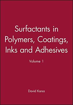portada Surfactants in Polymers, Coatings, Inks and Adhesives (Applied Surfactant Series) 