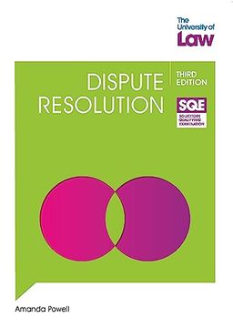 portada Sqe - Dispute Resolution 3e (in English)