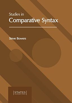 portada Studies in Comparative Syntax (in English)