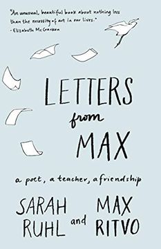 portada Letters From Max: A Poet, a Teacher, a Friendship (en Inglés)