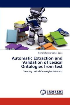 portada automatic extraction and validation of lexical ontologies from text