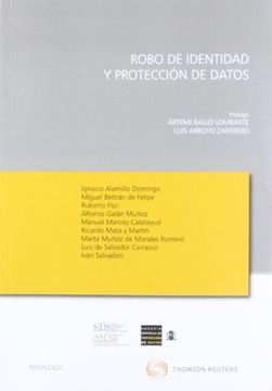 portada Robo de Identidad y Protección de Datos (Monografía)